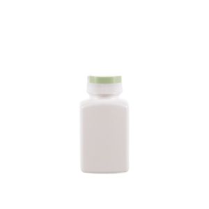 150cc Opaque White Plastic Packer Bottle (F2036H0150) with Flip Top Plastic Cap