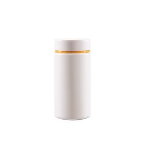 175cc Opaque White Plastic Packer Bottle (F2045H0175) with Double-Layered Screw Plastic Cap
