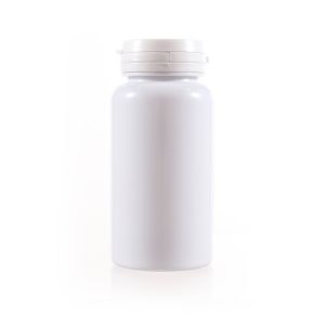 150cc White PET Plastic Packer Bottle (F2092P0150) with White Tear-Off Plastic Cap