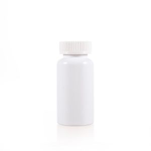 150cc White PET Plastic Packer Bottle (F2099P0150) with White Screw Cap