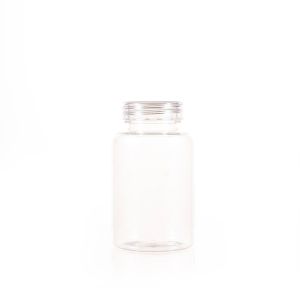 175cc Clear PET Plastic Packer Bottle (F2114P0175) with Clear Screw Cap