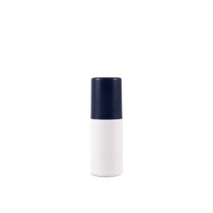 60ml White HDPE Bottle for External Liquid Medicine with Black Plastic Cap (F3302E0060)