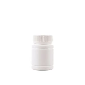 70cc Opaque White Plastic Packer Bottle (F3303H0070) with White Plastic Cap 