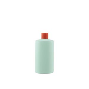 100ml Green HDPE Bottle for External Liquid Medicine with Red Plastic Cap (F3305H0100)