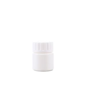 40cc Opaque White Plastic Packer Bottle (F1001H0040) with White Plastic Cap