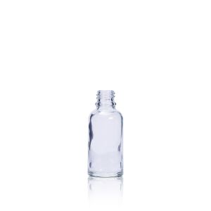 30ml Clear Glass Dropper Bottle  DIN 18mm