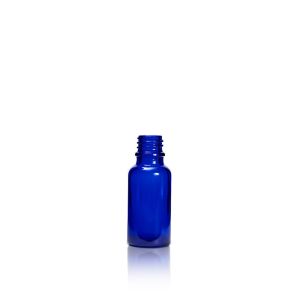 20ml Cobalt Blue Glass Dropper Bottle  DIN 18mm