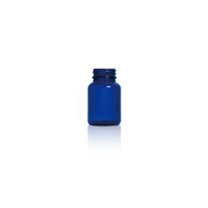 60ml Cobalt Blue Glass Packer Bottle G.P.I 33/400 Neck Finish