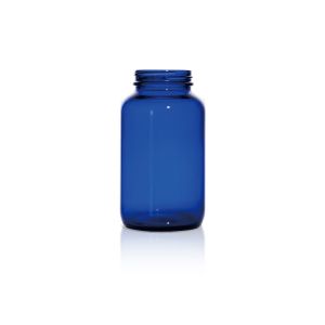 400ml Cobalt Blue Glass Packer Bottle G.P.I 53/400 Neck Finish