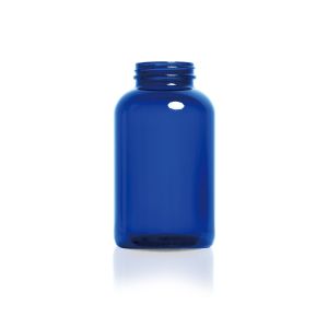 625ml Cobalt Blue Glass Packer Bottle G.P.I 53/400 Neck Finish