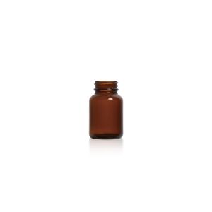 60ml Amber Glass Packer Bottle G.P.I 33/400 Neck Finish