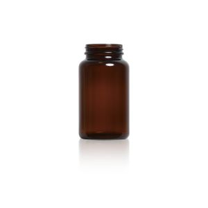 300ml Amber Glass Packer Bottle G.P.I 53/400 Neck Finish