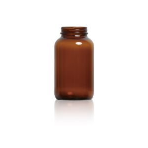 400ml Amber Glass Packer Bottle G.P.I 53/400 Neck Finish
