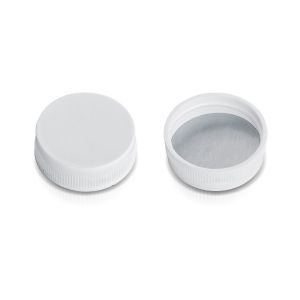 GPI 33/400 White Plain Plastic Cap (F1C33Y01CBA01A)