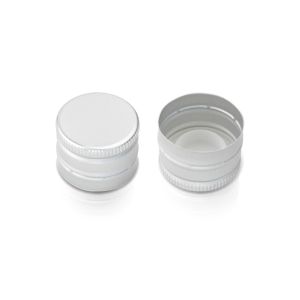 DIN PP 28 (28/410) Aluminium Caps Silver Color (AL0106Φ28)