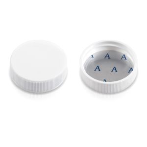 GPI 38/400 White Plain Plastic Cap (F1C38P02CBA01A)