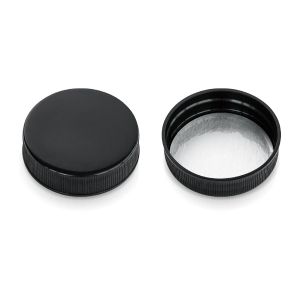 GPI 45/400 Black Plain Plastic Cap (F1C45P02CHE01A)