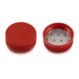 GPI 45/400 Red Child-Resistant Plastic Cap (F1C45Y03CHG03A)