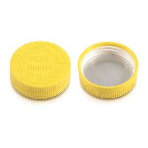 GPI 53/400 Yellow Child-Resistant Plastic Cap (F1C53Y01CHU01A)