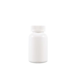 175cc Opaque White Plastic Packer Bottle (F1001H0175) with White Child-Resistant Plastic Cap
