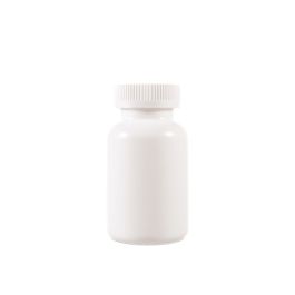 275cc Opaque White Plastic Packer Bottle (F1002H0275) with White Child-Resistant Plastic Cap