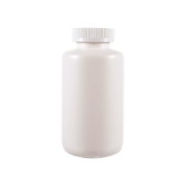 750cc Opaque White Plastic Packer Bottle (F2080H0750) with White Plastic Cap 