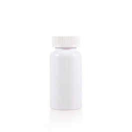 150cc White PET Plastic Packer Bottle (F2099P0150) with White Screw Cap