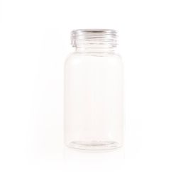 160cc Clear PET Plastic Packer Bottle (F2105P0160) with Clear Screw Cap