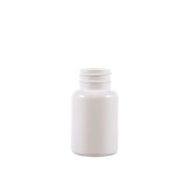 75cc Opaque White Plastic Bottle  (F3301H0075) 