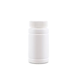 100cc Opaque White Plastic Packer Bottle (F3304H0100) with White Plastic Cap