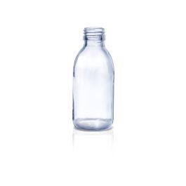 150ml Clear Glass Bottle for Syrup DIN PP 28mm