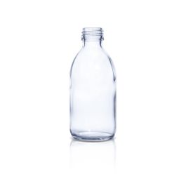 200ml Clear Glass Bottle for Syrup DIN PP 28mm