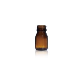 30ml Amber Glass Bottle for Syrup DIN PP 28mm