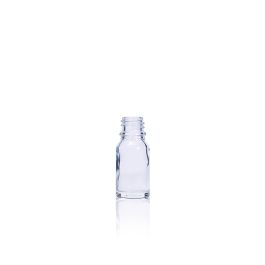10ml Clear Glass Dropper Bottle DIN 18mm