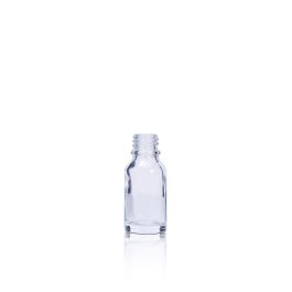 15ml Clear Glass Dropper Bottle DIN 18mm
