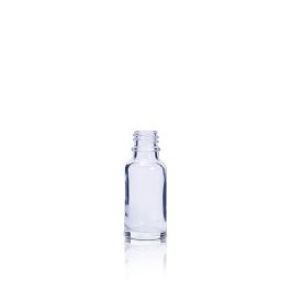 20ml Clear Glass Dropper Bottle DIN 18mm