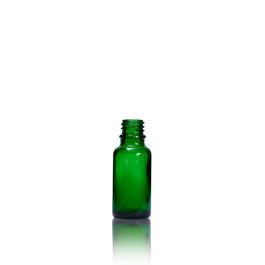 20ml Green Glass Dropper Bottle DIN 18mm