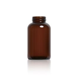 625 mL USP Type III Amber Glass Packer Bottle with GPI 53-400 Neck Finish