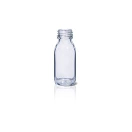 60ml Clear Glass Bottle for Syrup DIN PP 28mm