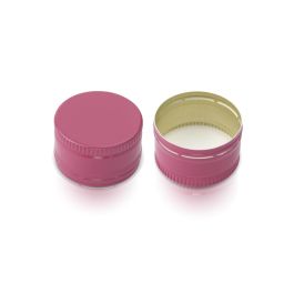 DIN PP 28 (28/410) Aluminium Caps Purplish Color (AL0104Φ28)