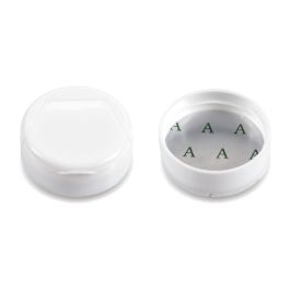 GPI 38/400 White Flip-Top Plastic Cap (F1C38F01CBA01A)