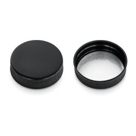 GPI 45/400 Black Plain Plastic Cap (F1C45P02CHE01A)