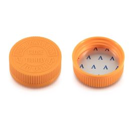 GPI 45/400 Orange Child-Resistant Plastic Cap (F1C45Y01CCH02A)