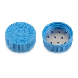 GPI 45/400 Blue Child-Resistant Plastic Cap (F1C45Y01CLA01A)