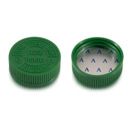 GPI 45/400 Green Child-Resistant Plastic Cap (F1C45Y01CLV02A)